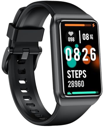EPERSU Fitness Tracker Armband Schrittzähler Uhr 1,47 Zoll, Smartwatch Fitnessuhr, Aktivitätstracking & Schlaf Armbanduhr Damen Herren