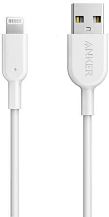 Anker iPhone Ladekabel Powerline II iPhone Kabel 0,9m Lightning Kabel, für iPhone 14/13 / 12/11 / X/XS/XR/SE / 8 Plus / 7/6 und mehr (Weiß)