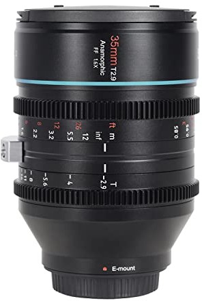 SIRUI 35mm T2.9 1.6X Full Frame Anamorphic Cine Cinema Objetivo Lens Lenses Lente (Mount L)