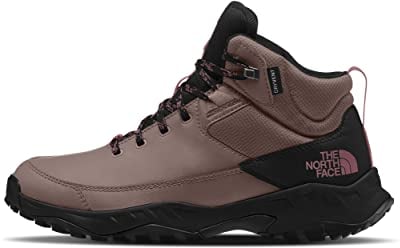 THE NORTH FACE Damen Storm Strike III Isolierter wasserdichter Stiefel, Deep Taupe/TNF Black, 38 EU