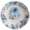 Trend'up - Plato Hondo de Jardín Azul, Cuencos de 20,5 cm (lote de 6)