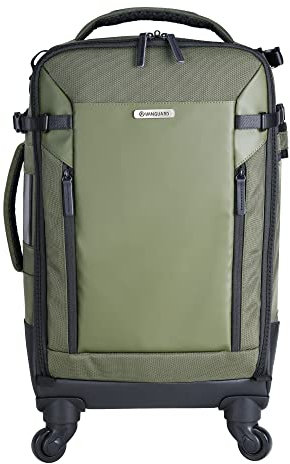 VANGUARD VEO Select 58T Trolley Bag/Backpack for Pro DSLR/Mirrorless Cameras - Green