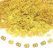 Coriandoli Compleanno In Oro 15g, 60 Anni Compleanno Coriandoli, Oro Coriandoli Paillettes, Per La Decorazione Della Tavola Di Festa Anniversario (Numero 60)