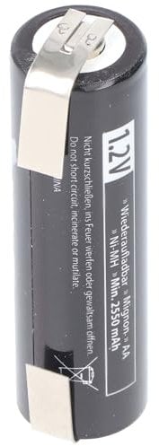 Batterie 2550 mAh compatible avec la batterie de rasoir Philips 5810XL, 5811XL, 5814XL, 5818XL, HP2750, HQ6675