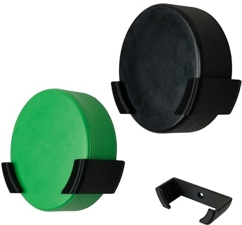 matterform Hockey Puck Wandhalterung Display (2 Stück) | Wandregal Halter Halterungen für Sammlerstücke & Spiel Winning Pucks | Eishockey Dekor & Aufbewahrung
