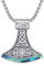 REDSUN Wikinger Axt Anhänger Halskette 925 Sterling Silber Viking Keltischer Knoten kette Nordische Mythologie Talisman Anhänger Wikinger Schmuck Geschenke für Männer Damen