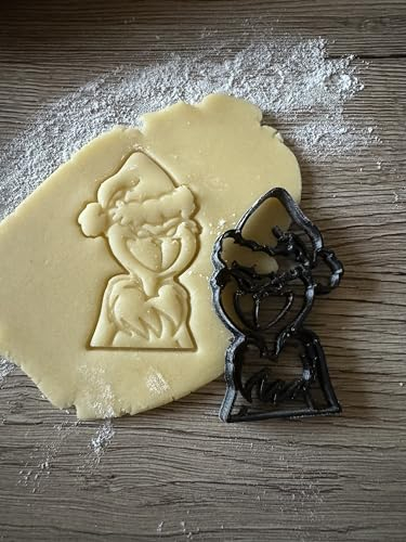 Grinch Weihnachten Plätzchenform Ausstecher Backen Kekse keksausstecher