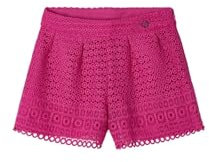 Mayoral Gonna Pantalone Guipure per Bambine e Ragazze Fucsia 4 Anni (104cm)