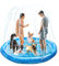 Arroseur pour chien Tapis de bain pour chien Refroidissement des éclaboussures d'eau Jouet antidérapant pour chien Tapis de natation pour enfants et animaux domestiques, grand