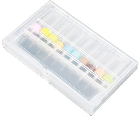 Hartmetall-Bohrer-Set mit Scharfer Schneide für Leiterplatten-Lötlöcher, mit Tollem Aufbewahrungsbehälter, Einfach zu Finden und zu Greifen, den Bohrer, den Sie Brauchen