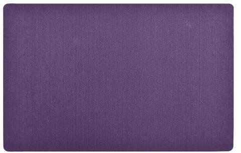 CHIFIGNO Purple Front Door Mat Outdoor Entrance Rubber Backing Low Profile Laundry Room Mat Indoor Doormat for Home Office Kitchen Farmhouse Decor, 32 x 20