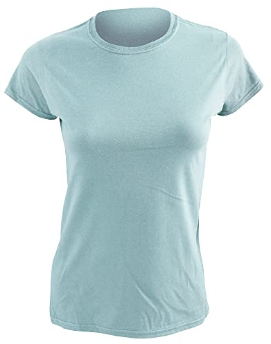 Gildan Ladies Soft Style Short Sleeve T-Shirt (M) (Sky)