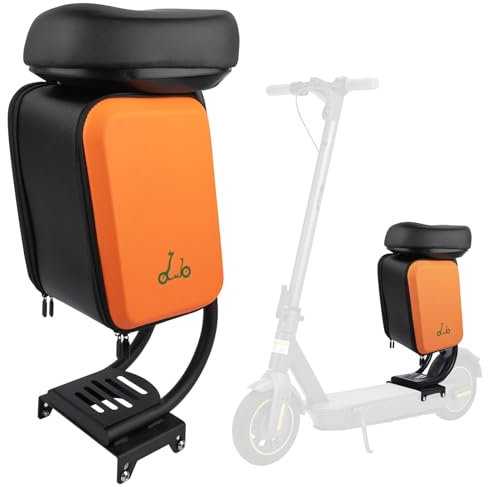 RUINEXISTA E Scooter Sitzkissen Kissen Multifunktionssitz für Ninebot Max G30 G30D Scooter-Zubehör Scooter-Sitz E Scooter 10-Liter-Tasche,Scooter Zubehör