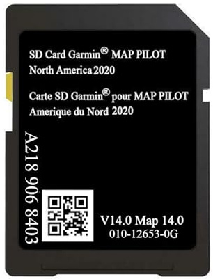 Aktualisierte A2189068403 Navigations-SD-Karte mit der neuesten Kartenversion, kompatibel mit A/B/C/E-Klasse CLS GLS GLC CLA (Version 14.0), nur passend für Audio 20 (Code 522) NTG, (USA/Kanada/Mexiko
