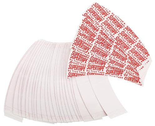 Plipdhy 36 Pcs Wig Tapes for Lace Wigs,Invisible Waterproof Double Side Tape for Wigs Lace Front Wig Tape Toupee Tape Strips Wig Lace Tape for Fixing Wigs(White)
