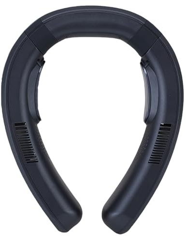 Fabater Nackenventilator, 3 Geschwindigkeiten, Kühlung und Heizung, Wiederaufladbarer Tragbarer Ventilator, Persönlicher Ventilator mit Leisem Betrieb, 10.000 MAh Akku für Zuhause, Büro, Radfahren,