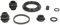 Autofren Seinsa D42739 repair kit, brake caliper bress carrier bolts, brake caliper repair kit, rear