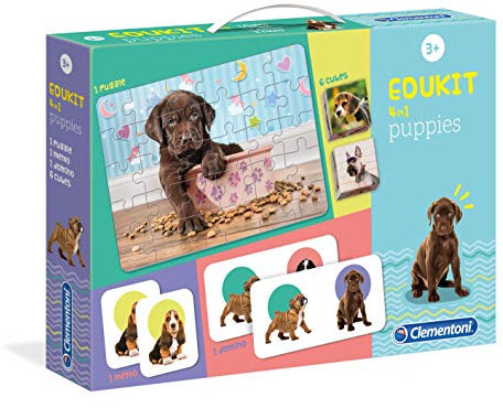 Clementoni 18071 - Edukit 4 in 1 - Tierbabies