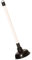 Large Plunger for Bathroom, Sink, Kitchen & Drain - 150mm (6 inch) Cup and 400mm (16 inch) Handle Sink Plunger, Drain Unblocker Cleaner Pump for Home, Bath, Toilets, Bathtub, Shower, and Drains.