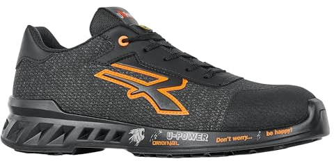 U-Power RED Leve Bruce, Sicherheitsschuhe, leichte, durchtrittsichere Unisex-Sneaker, Bastsohle, Infinergy-Einlage, mit Aluminium-Zehenkappen - 40