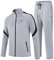 MoFiz Sportbekleidung für Herren Jogginganzug Trainingsanzug Freizeitanzug Tracksuit Outdoor-Aktivitäten
