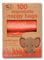 100 Large degradable nappy bags with tie handles - 4 pocket size rolls of 25, Orange