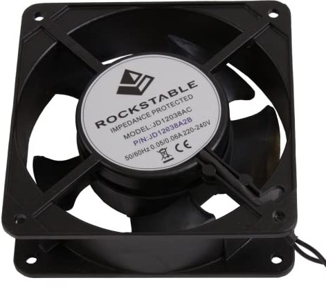 Rockstable Lüfter für Serverschränke, Netzwerkschränke - Effiziete Belüftung/Kühlung (120 mm Lüfter)