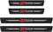 4 STÜCKE Auto Kohlefaser Einstiegsleisten Für Fo-rd Fiesta Focus KUGA Edge C-MAX ST-LINE Tuning Zubehör Car Scuff Plate Türschwelle Sill Aufkleber, ST LINE