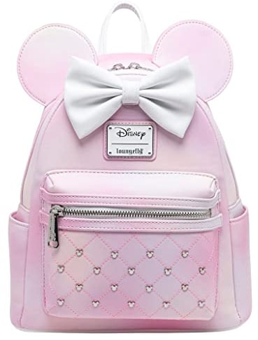 Loungefly Disney The Minnie Mouse Classic Series Mini Rucksack - Sakura, Mehrfarbig, Einheitsgröße, Wdbk3023