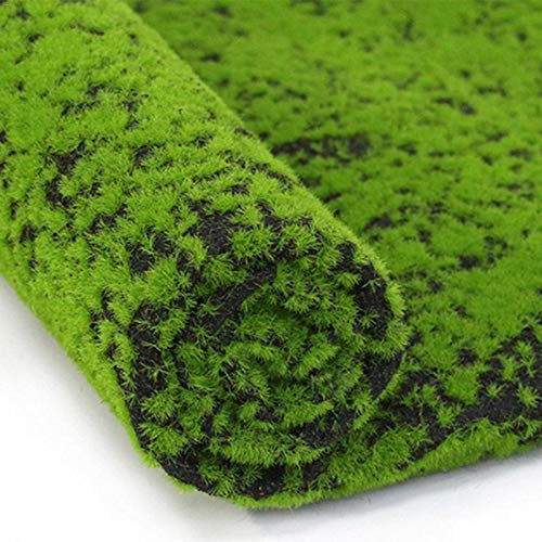 Kunstrasen 1M * 1M Strohmatte Grüner künstlicher Rasen Teppich Fake Turf Home Garden Moos Home (Color : C)