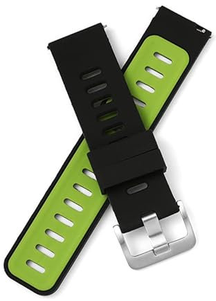 DJDLFA 20 22mm Cinturino Per Garmin Vivoactive 4 3 Smart Watch Doppio Colore di Ricambio Cinturino Del Braccialetto Per Garmin Venu/Venu SQ/Venu 2, For Vivoactive 4, agata