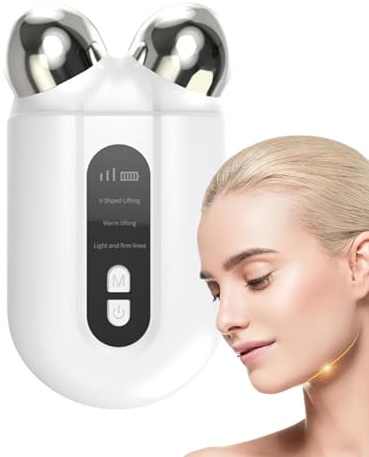 Dispositivo facial de microcorriente, dispositivo de elevación facial, dispositivo de estiramiento de cuello y tensor de la piel, herramientas de belleza para levantar y apretar la piel flácida para