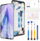 Pantalla LCD de repuesto para Xiaomi Redmi Note 12 Pro 4G ‎2209116AG 2209116AG Pantalla para Redmi Note 12 Pro 4G LCD táctil digitalizador Asamblea con herramientas (negro con marco, versión TFT