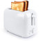 Toaster,Automatik-Langschlitztoaster,Automatik-Toaster mit Brötchenaufsatz,7 Stufen,hochwertiger Edelstahl Toaster mit Röstkammern und 650 W Leistung,Abschaltautomatik