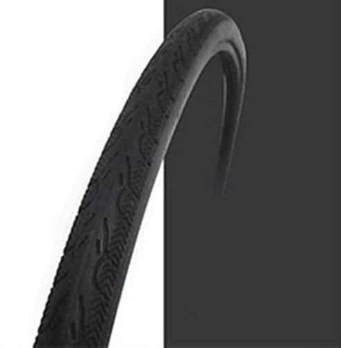 Neumático de bicicleta sólido de alto rendimiento 700x23C para ciclismo de carretera y engranaje fijo urbano (negro)