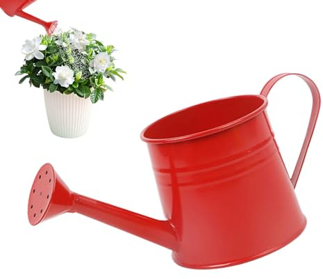 Innaffiatoio per interni - Annaffiatoio in metallo 1L con lungo | Secchio da giardino pratico per la cura dei vasi da fioriera in metallo per innaffiare fiori interni ed esterni