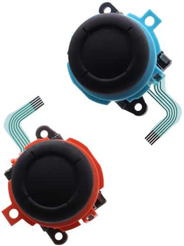 Deal4GO Left Right Hall Effect Analog Thumbsticks Joystick Button kit Replacement for Nintendo Switch 2 Joycon 2 Controller