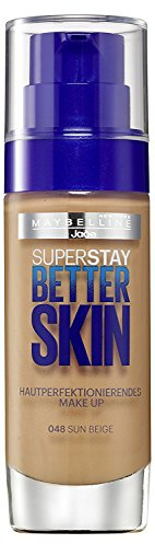 2 x Maybelline Superstay Better Skin Transforming Foundation - 048 Sun Beige