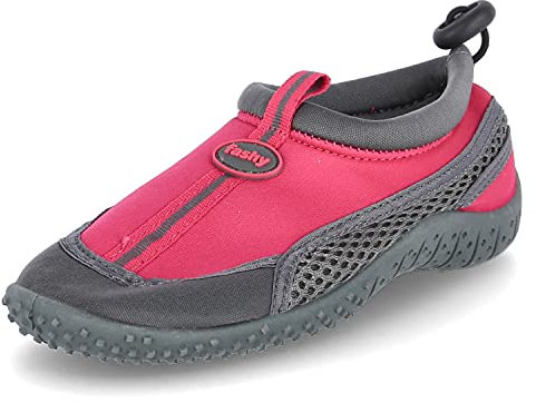 Fashy 7495 Aquaschuhe Badeschuhe pink/grau (29)