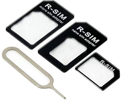 Adaptateur de Carte SIM 3 en 1 pour Samsung Galaxy S8+ Smartphone Micro-SIM Nano-SIM Universel