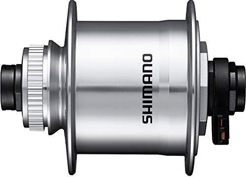 DH-UR705-3D 6 Volt/3 Watt 36 Loch Center-Lock Nabendynamo, Silver, 36 Loch