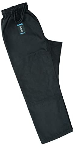 Playwell Kids Elite BJJ Gi Training Pants (Trousers) - Black (M1)