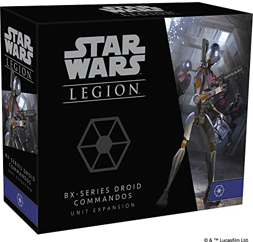 Atomic Mass Games | Star Wars Legion: Separatist Alliance Expansions: BX-series Droid Commandos Unit, Unit Expansion, Miniatures Game, Ages 14+, 2 Players, 90 Minutes Playing Time
