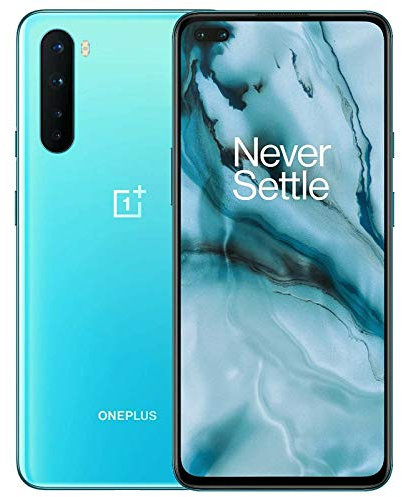 OnePlus NORD (5G) 8GB RAM 128GB SIM-Free Smartphone with Quad Camera, Dual SIM - Blue Marble [UK version]
