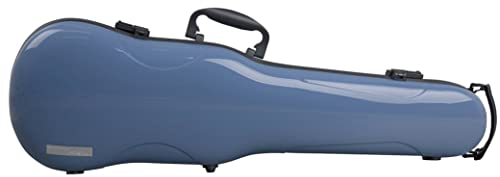 GEWA AIR 1.7 Astuccio sagomato per violino blu lucido, Made in Germany, con maniglia laterale