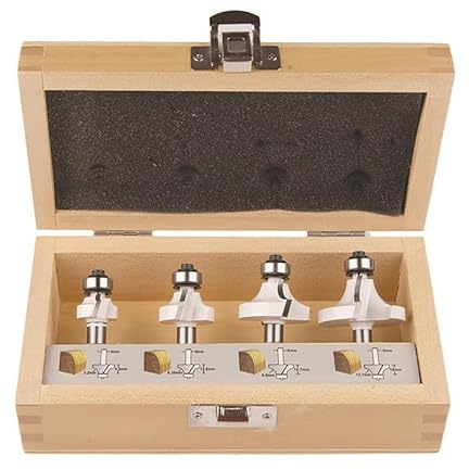 MAKITA D-53534 Fräser-Set, 4-teilig