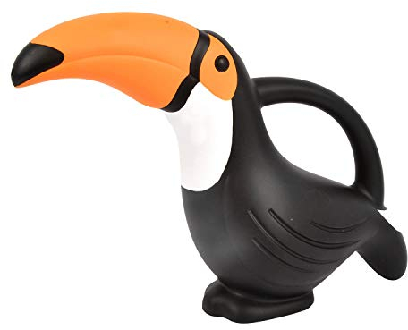 Brilliest Toucan Arrosoir intérieur/extérieur – Arrosoir Mignon – Arrosoir en Plastique en Forme d'animal – Idéal pour Les Plantes/intérieur/extérieur/Enfants/succulentes – Petit arrosoir