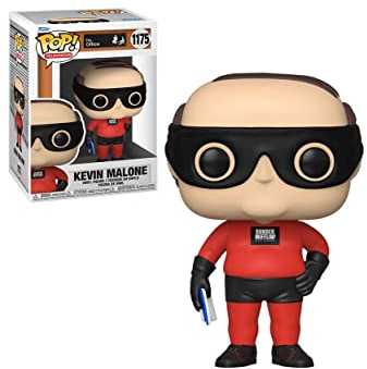 Funko Pop! TV: The Office - Kevin Malone As Dunder Mifflin Superhero - Figurine en Vinyle à Collectionner - Idée de Cadeau - Produits Officiels - Jouets pour Les Enfants et Adultes - TV Fans