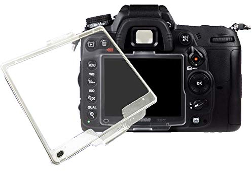 LCD-Displayschutzfolie für Nikon D300 D300s SLR-Kamera, FANZR transparente ABS-Displayschutzfolie, Ersatz für BM-8 (2 Stück)