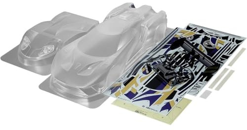 Tamiya 51664 Karosserie-Satz Ford GT Mk.II 2020. - Zubehör für ferngesteuertes Auto, Ersatzkarosserie, RC Modellbau, Modellbau